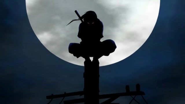 Itachi Uchiha Moonlight Naruto Wallpaper