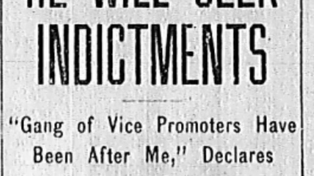 Saturday, 24th May 1913 Beavers Says He Will Seek Indictments