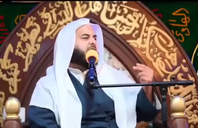 aaa102 .... المعمم  علي الشخص.... خرج زعلان من حرم ابا الفضل العباس