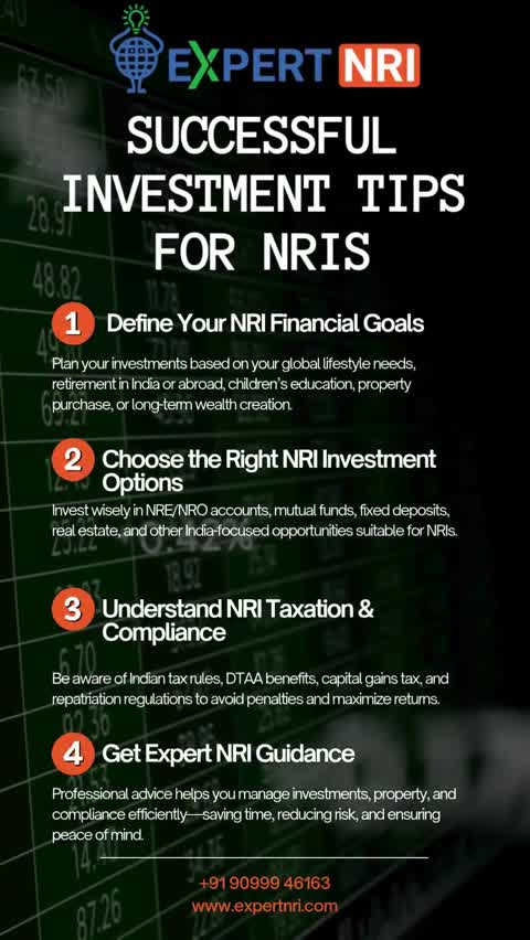 Successful Investment Tips for NRIs