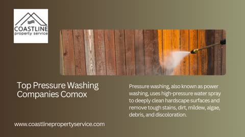 Make Your Property Shine Bright with Comox Pressure Washing Specialists
