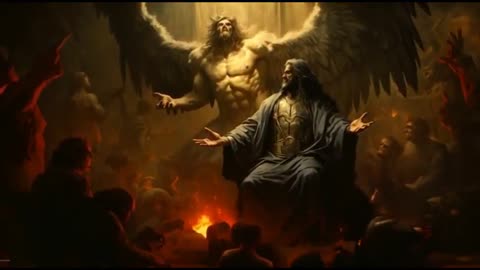 A Queda De Lúcifer e a Criação Do Inferno.