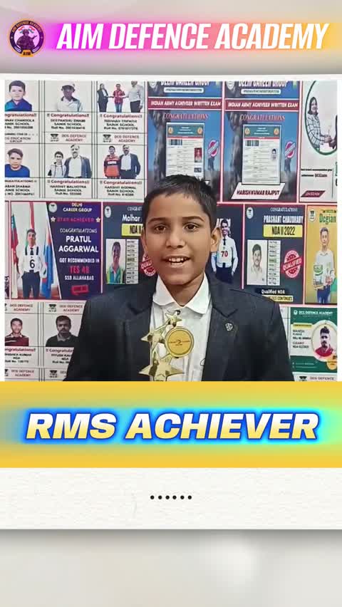 RMS Achiever Story | AIM Defence Academy Success Journey