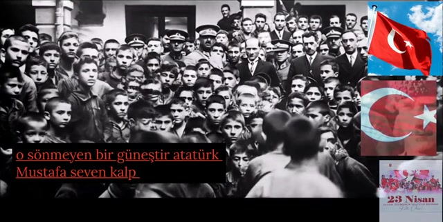 atatürk'ün izinden giden çocuklar Mustafa seven kalp
