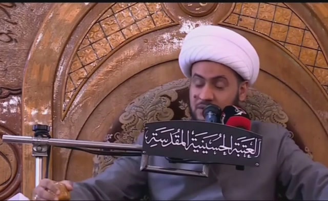 aaa102 .... المعمم سلام العسكري .... الصادق يستاجر شخص يدعو له