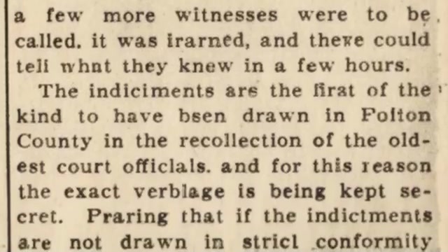 Saturday, 24th May 1913 Strangulation Charge is in Indictments