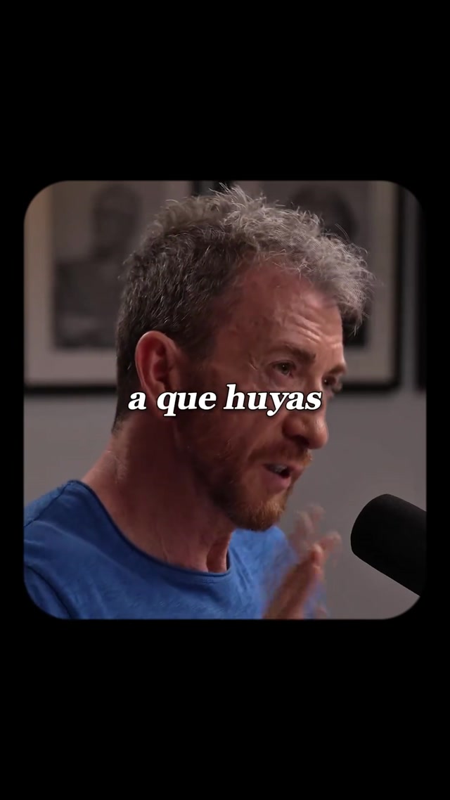 El miedo se rompe avanzando.