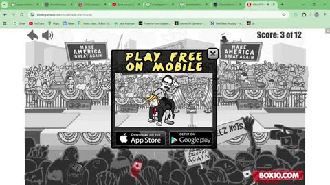 Whack The Trump - Playthrough Walkthrough Longplay Online Point and click Comedy Animation Politics